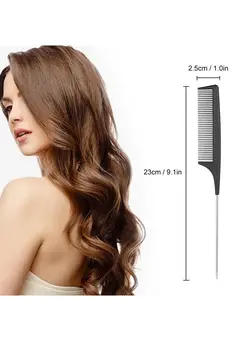 اتو مو فر کننده 12pcs Hair Clips for Styling Sectioning + 1pcs Antistatic Parting Comb for Women Girl Stylist Hair Braiding Cutting Hairdressing Salon Tool by JT JUSTIME 