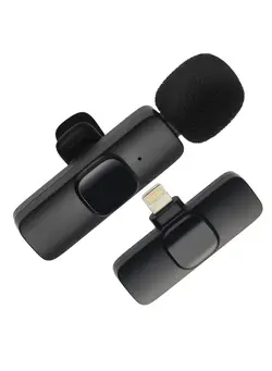 میکروفون سایر Wireless Lavalier Microphone Type C Connector 