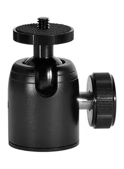 لوازم جانبی فیلم‌برداری و عکاسی سایر Mini Ball Head Table top Tripod Adapter Plate Black 