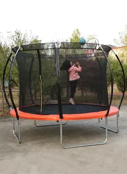 بازی‌های فضای باز و تجهیزات پارک ترامپولین Outdoor Gymnastics High Quality Trampolines Big Fitness Rebounder Indoor Outdoor Playground Trampoline 