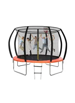 بازی‌های فضای باز و تجهیزات پارک ترامپولین 10ft/12ft/14ft Gymnastic Fitness Bungee Trampoline With Safe Net And Ladder 