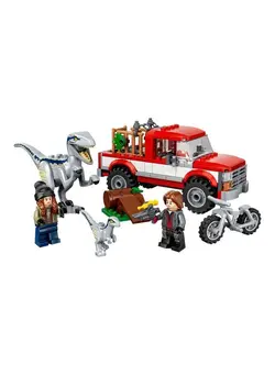 اسباب بازی بازی‌های ساختنی و لگو Jurassic World Blue & Beta Velociraptor Capture Set 76946 