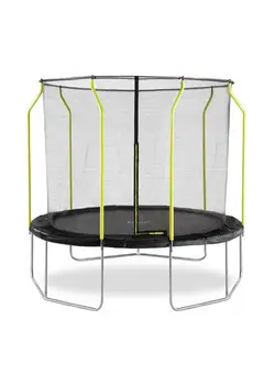 بازی‌های فضای باز و تجهیزات پارک ترامپولین Fun V2 Classic Wave Springsafe Enclosed Trampoline 366x260x366centimeter 
