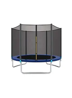 بازی‌های فضای باز و تجهیزات پارک ترامپولین 6 Feet High Quality Family Outdoor Jump Trampoline With Net Garden Playground 183X183X200cm 