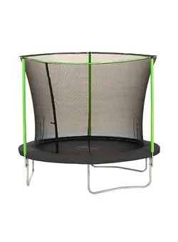 بازی‌های فضای باز و تجهیزات پارک ترامپولین Springsafe Fun Trampoline With Safety Enclosure 8feet 