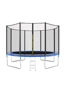 بازی‌های فضای باز و تجهیزات پارک ترامپولین 10feet Jumping Trampoline 305x305x246cm 