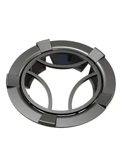 ظروف و تجهیزات آشپزخانه اکسسوری و تجهیزات آماده سازی 5 Claw Household Gas Stove Windshield With Stand Black 26.2cm 