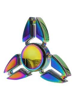 گجت، فیجت و سرگرمی اسپینر Fidget Spinner Multicolored Reduces Stress And Anxiety Kills Boredom For Kids Adults inch 