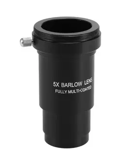 دوربین فیلم‌برداری و عکاسی تلسکوپ و میکروسکوپ Barlow Eyepiece 8centimeter Black 
