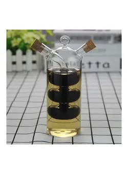 ظروف و تجهیزات آشپزخانه اکسسوری و تجهیزات آماده سازی Eco-friendly Large Capacity Glass Vinegar Bottle Clear 