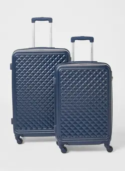 چمدان و ساک مسافرتی ست چمدان 2-Piece Luggage Set Blue 