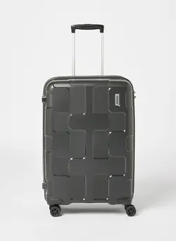 چمدان و ساک مسافرتی چمدان تک Rumpler Next Spinner Checked Luggage Grey 