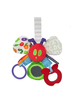 تغذیه و نگهداری کودک پستانک World Of Eric Carle The Very Hungry Caterpillar Teether Rattle 