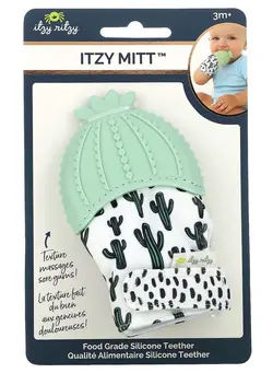 تغذیه و نگهداری کودک پستانک Itzy Ritzy Teething Mitt Cactus 