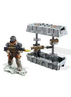 اسباب بازی بازی‌های ساختنی و لگو Construx Call Of Duty Care Package Gold Building Set 
