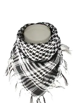 لباس بافت و شال گردن Tactical Desert Army Scarf Black 