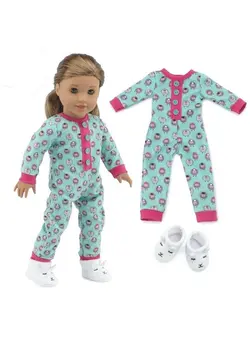 عروسک و لوازم  جانبی اکسسوری عروسک 18 Inch Doll Pjs Pajamas Gift Set ; 18