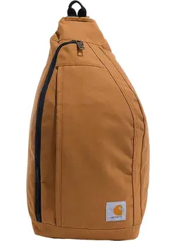 چمدان و ساک مسافرتی چمدان تک Carhartt mono sling backpack, unisex crossbody bag for travel and hiking, carhartt brown, One Size 