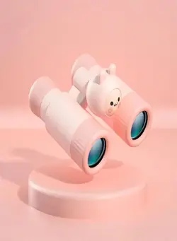 دوربین فیلم‌برداری و عکاسی دوربین شکاری Outdoor HD Mini Detacheable Magnifying Sharing Telescope Kid's Binoculars for Bird Watching, Hiking, Camping, Travel, Learning 