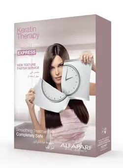 مراقبت پوست سر صاف‌کننده مو Keratin therapy formaldhyde-free straightening kit with Keratin and collagen for all hair types 