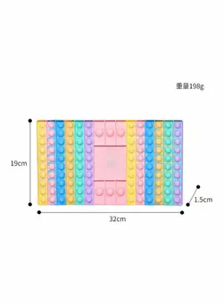 گجت، فیجت و سرگرمی پاپ ایت Push Pop Bubble Stress Reliever Sensory Fidget Toy 