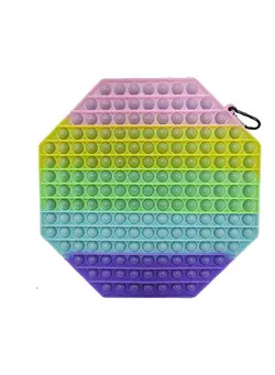 گجت، فیجت و سرگرمی پاپ ایت Glow In The Dark Push Pop Bubble Stress Reliever Toy 