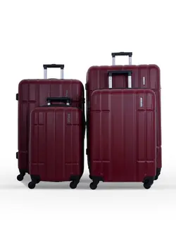 چمدان و ساک مسافرتی ست چمدان Parajohn Travel Luggage Suitcase Set of 4 -  Trolley Bag, Carry On Hand Cabin Luggage Bag - Lightweight Travel Bags with 360 Durable 4 Spinner Wheels - Hard Shell Luggage Spinner 