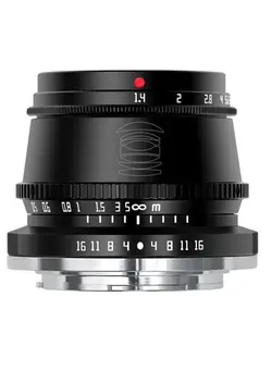 لنز و لوازم جانبی لنز دوربین Mirrorless TTArtisan 35mm f/1.4 Lens for Micro Four Thirds (Black) 