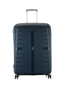 چمدان و ساک مسافرتی چمدان تک Voyager 4-Wheel Hardside Check-In Luggage Trolley Blue/Silver/Black 