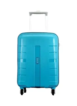 چمدان و ساک مسافرتی چمدان تک Voyager 4-Wheel Hardside Cabin Luggage Trolley Blue/Silver/Black 