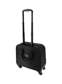 چمدان و ساک مسافرتی چمدان تک Softside Cabin Luggage Trolley Black 