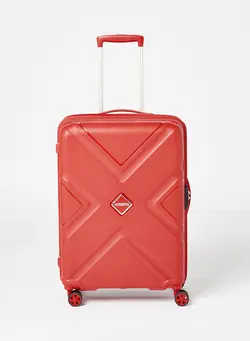 چمدان و ساک مسافرتی چمدان تک Kross Spinner Checked Luggage Formula Red 