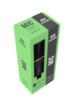 میکروفون سایر MICRÓFONO STREAMPLIFY MIC TRIPOD RGB CON SOPORTE DE TRÍPODE (PN:MIC-48-RGB-TP-BK) 