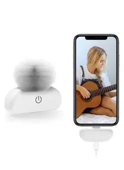 میکروفون سایر Wireless Lavalier Microphone , for iPhone iPad Plug-Play Clip on Microphone,Wireless Microphone for Video Recording Interview live Streaming,Interview, Vlog 