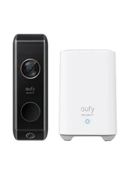 دوربین مدار بسته سایر Eufy Video Doorbell Dual (2K, Battery-Powered) E8213G11-White 
