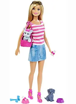 عروسک و لوازم  جانبی اکسسوری عروسک Doll With Puppy Accessory Doll 