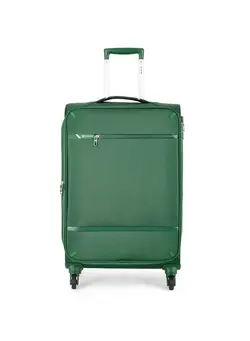 چمدان و ساک مسافرتی چمدان تک 4 WHEELS CARLTON AMBERLITE FOLIAGE GREEN SOFTSIDE CABIN TROLLEY BAG - CA 150J454149 