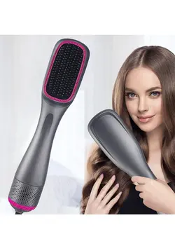 لوازم و مواد فرم‌دهی مو سشوار Professional Steam And Infrared Hair Dryer Grey 32cm 