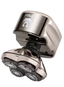 مردانه ماشین اصلاح Skull Shaver Pitbull Platinum PRO Men’s Electric Head Shaver Electric Razor for Head and Face 