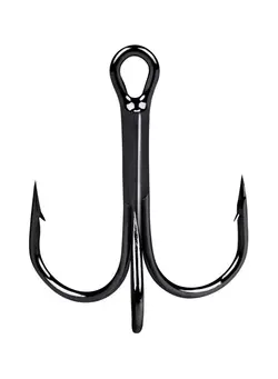 50-Piece Barbed Treble Hooks 