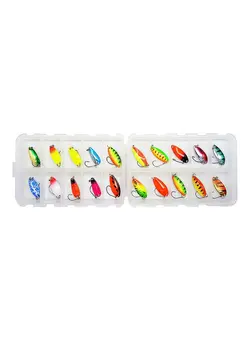 20-Piece Trout Spoon Lure Set 