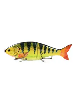 ماهیگیری طعمه و قلاب 7 Inch 3oz Jointed Fishing Lure Slow Sinking Plastic Artificial Hard Bait Swimbait Crankbait with Treble Hooks 09 23.2*3.2*8.5cm 
