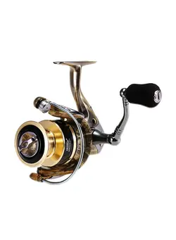 ماهیگیری چرخ و قرقره 13+ 1BB Fresh/Salt Water Sea Carp Fishing Spinning Reel 14 x 14 x 8.5centimeter 