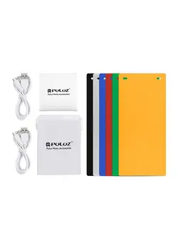 نورپردازی و استودیو سایر Compact Foldable Small LED Photography Studio Box Lamp Box Multicolour 