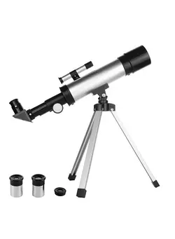 Astronomical Telescope for Kids and Beginners 90X Magnification Telescope with Finder Scope 2 Eyepieces and Tripod 