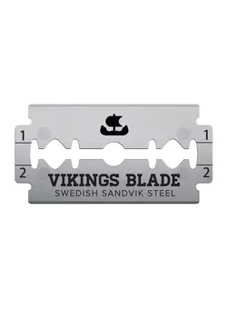 مردانه تیغ و ماشین اصلاح بدن 50-Piece Swedish Steel Replacement Razor Blades Silver 2.8X0.98X2.9inch 