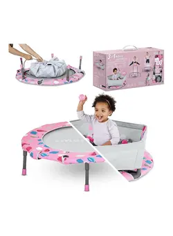 بازی‌های فضای باز و تجهیزات پارک ترامپولین Activity Center 3-in-1 Trampoline 