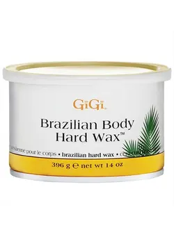 لوازم و مواد فرم‌دهی مو کرم و واکس Brazilian Body Hard Wax, Smooth and Soft Bikini, Non-Strip, Suitable for Sensitive Skin, 14 oz, 1-pc 