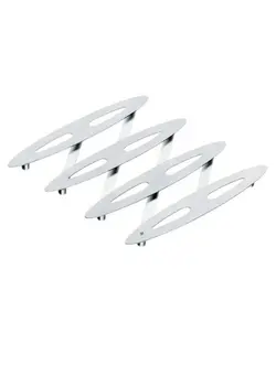 ظروف و تجهیزات آشپزخانه اکسسوری و تجهیزات آماده سازی Hot Pot Coaster Silver 22x14cm 