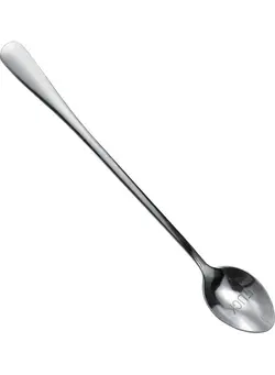 ظروف و تجهیزات آشپزخانه اکسسوری و تجهیزات آماده سازی Stainless Steel Long Handle Coffee Milk Stir Spoon Silver 